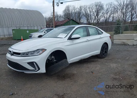 2025 Volkswagen Jetta 1.5T Se из США, поврежденный, VIN 3VW7X7BU3SM038080